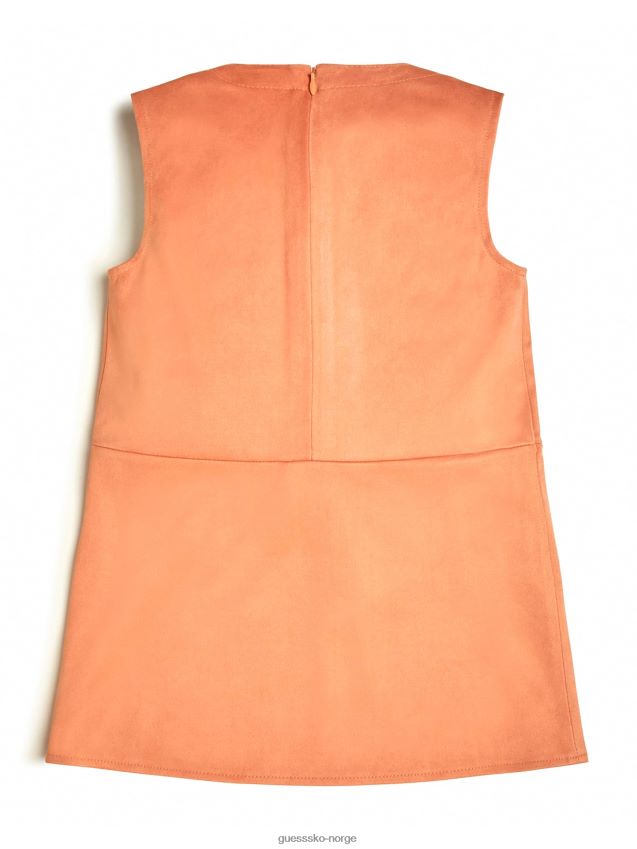 Guess fuji sunrise kjole i imitert semsket skinn (2-7) fuji soloppgang pike F0LJ8011629