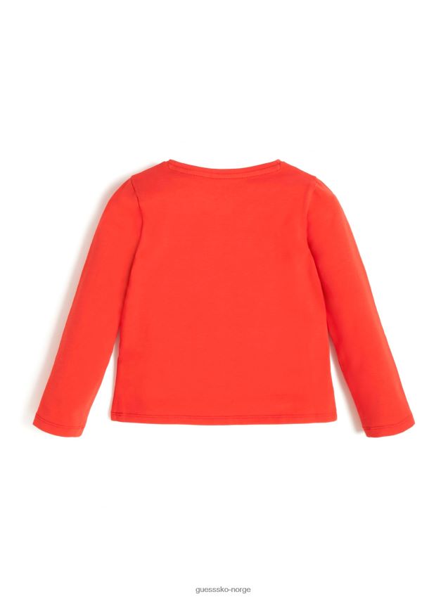 Guess gem hjerte tee (2-6) nødvendig rød nødvendig rødt pike F0LJ8011661
