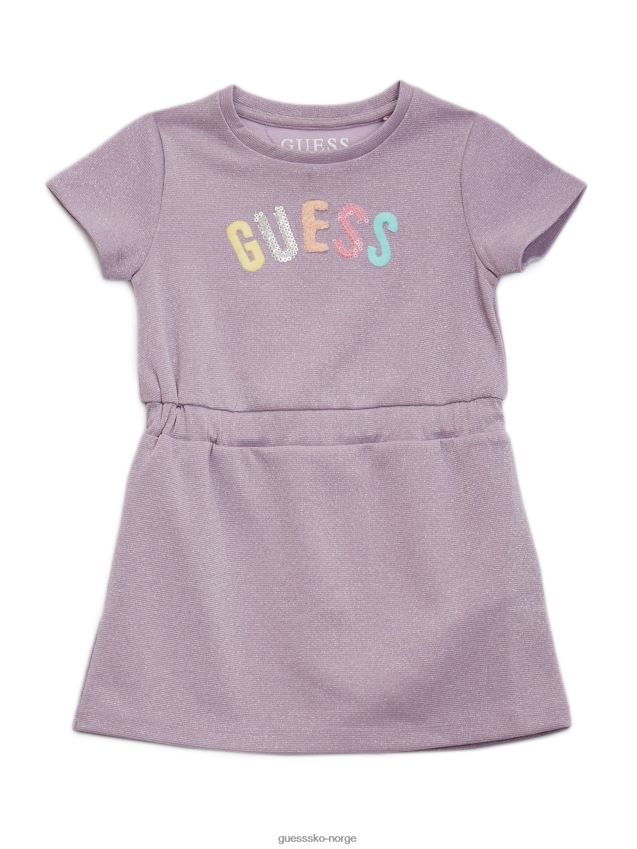 Guess ny lys lilla shimmer logokjole (2-7) ny lys syrin pike F0LJ8011427