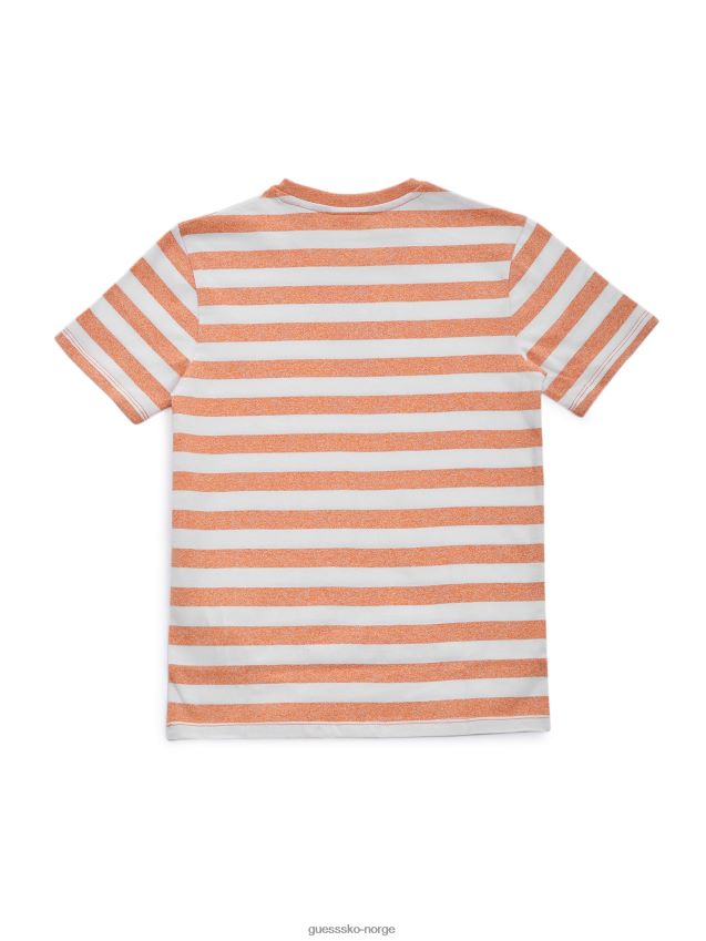 Guess originaler stripetee (2-14) tiger oransje lyng stri pike F0LJ8011668