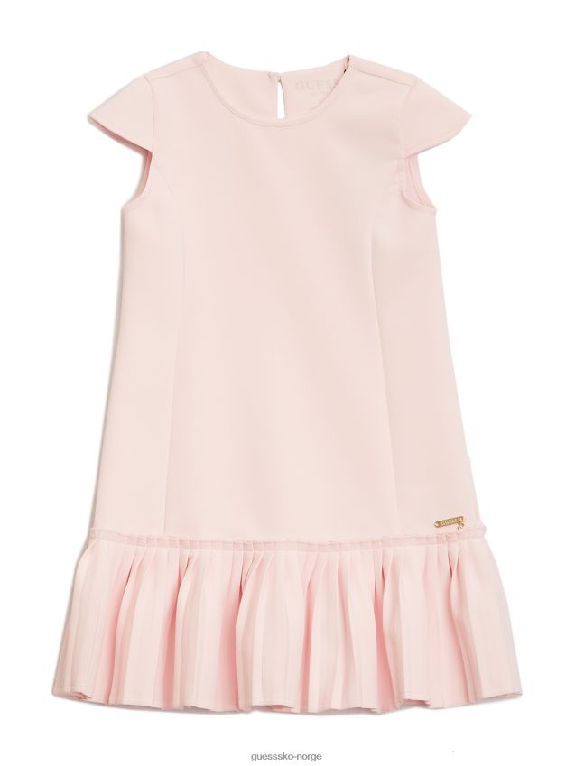 Guess plissert faldkjole (2-6) ballettrosa ballett rosa pike F0LJ8011618