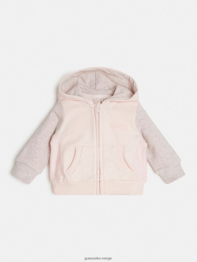 Guess rosa genser med hette rosa pike F0LJ801912