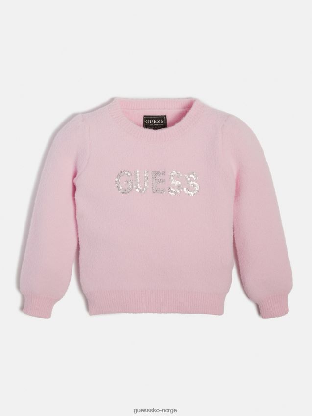 Guess rosa logogenser foran rosa pike F0LJ801755