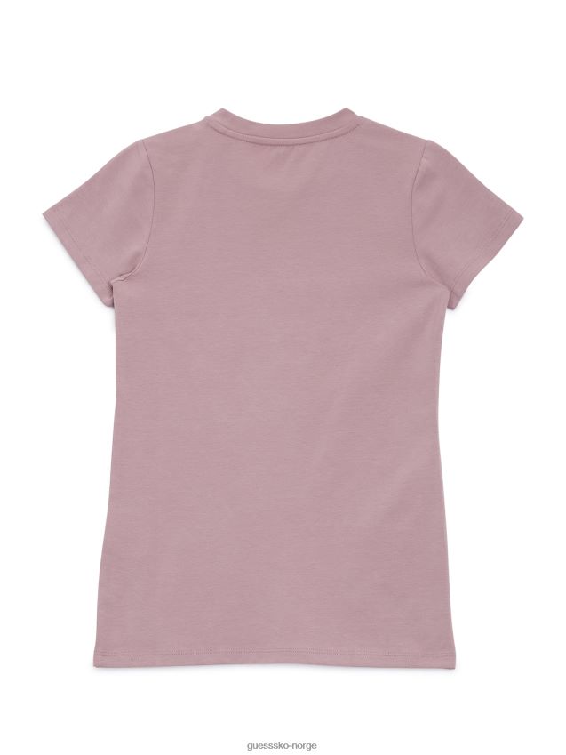 Guess sterling paljett t-skjorte (2-6) vanda orchid vanda orkide pike F0LJ809057