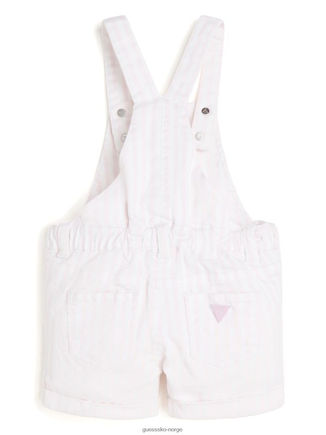 Guess stripete denim shorts (2-7) med/rosa liten stripe hvit/rosa liten stripe pike F0LJ8011642