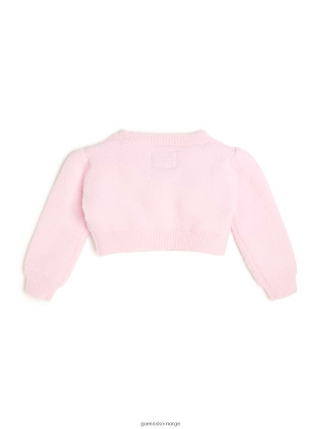 Guess taffy rose furry cardigan (3m-7) taffy rose pike F0LJ8011329