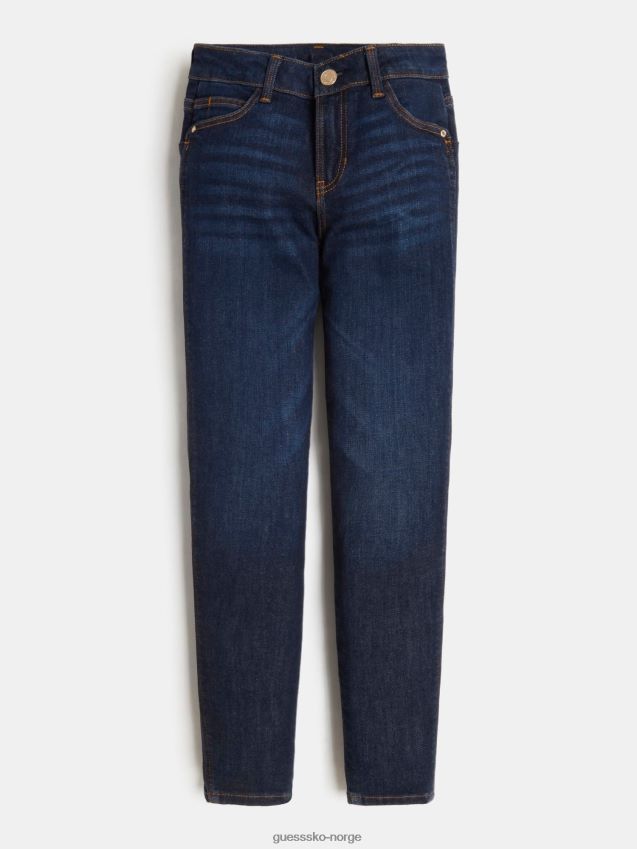 Guess blå skinny fit denim bukse ny mote blå pike F0LJ802270