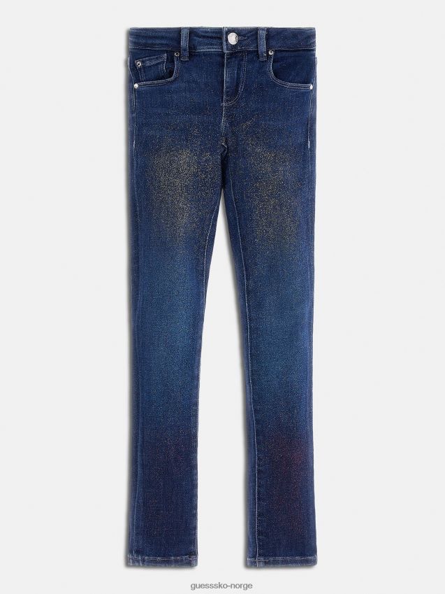 Guess denim skinny pant blå blå pike F0LJ802028