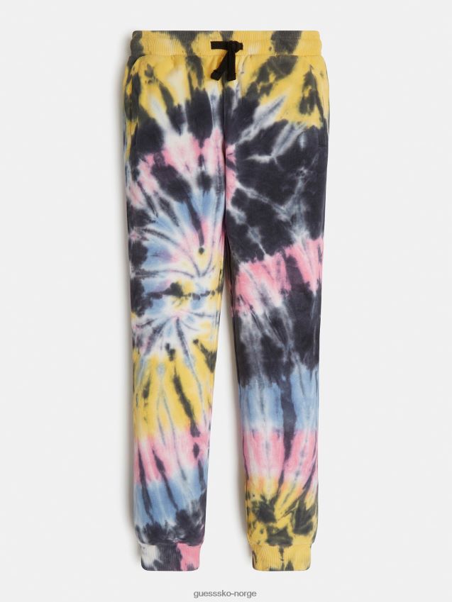Guess flerfarget mønster tie dye aktiv bukse flerfarget mønster pike F0LJ801739
