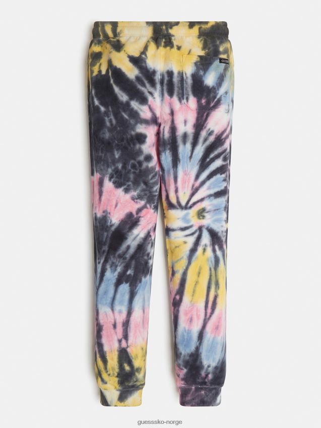 Guess flerfarget mønster tie dye aktiv bukse flerfarget mønster pike F0LJ801739