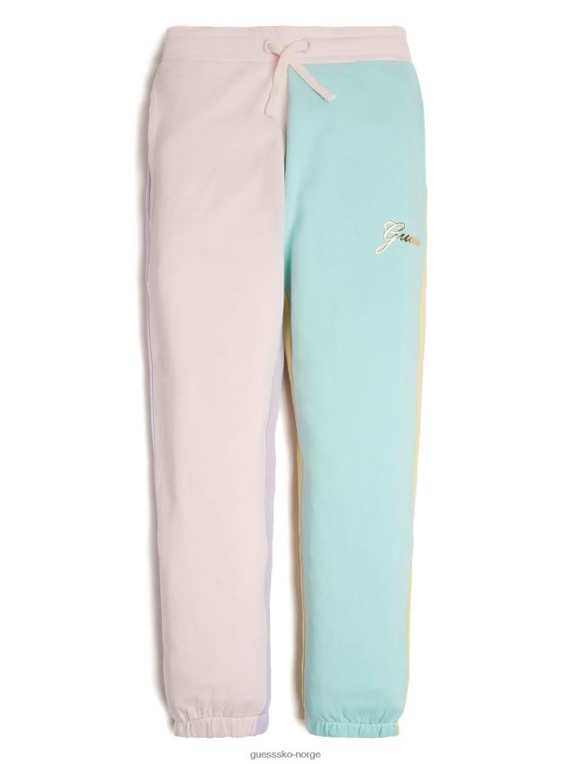 Guess flerfarget multi øko fargeblokk joggere (7-14) flerfarget multi pike F0LJ8011348