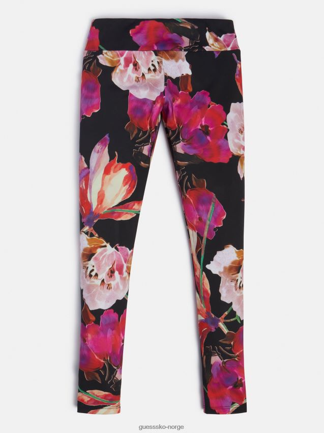 Guess leggings med flere rosa blomsterprint multi rosa pike F0LJ802388
