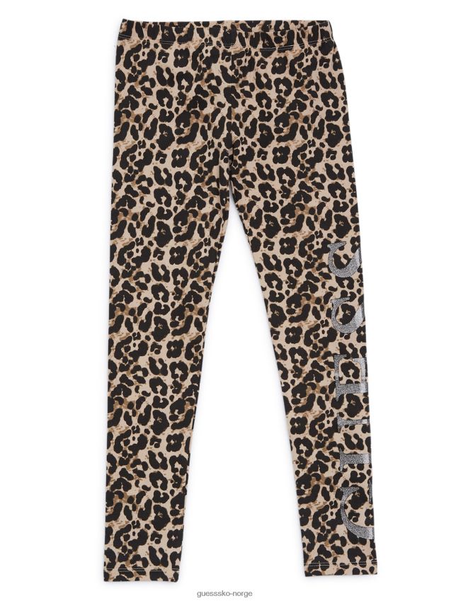 Guess leggings med glitterlogo (7-16) p899 s899 pike F0LJ8011368