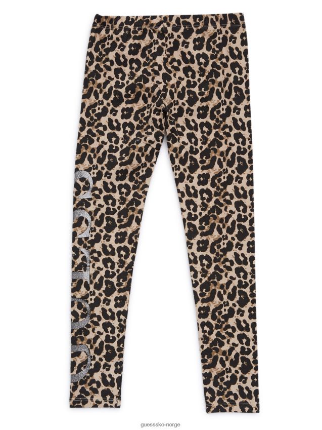 Guess leggings med glitterlogo (7-16) p899 s899 pike F0LJ8011368