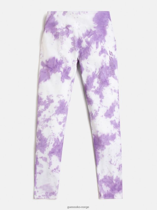 Guess leggings med lilla over hele print lilla pike F0LJ802021