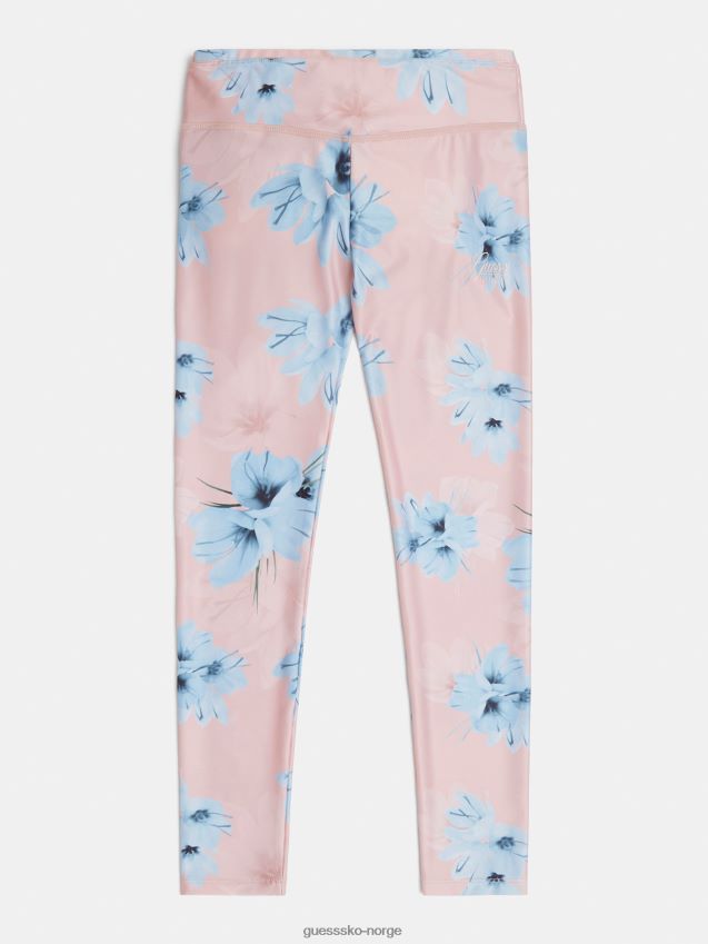 Guess multi rosa legging med hele print multi rosa pike F0LJ801952