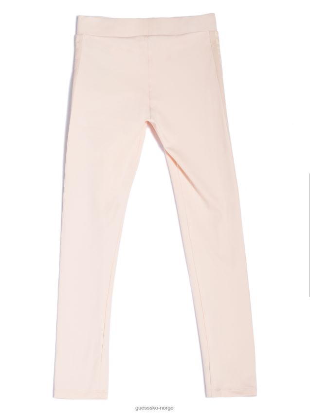 Guess rosa macaroon cora logoleggings (7-14) rosa makron pike F0LJ809009