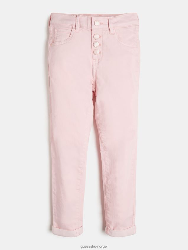Guess rosa plaggfargebukse rosa pike F0LJ801958