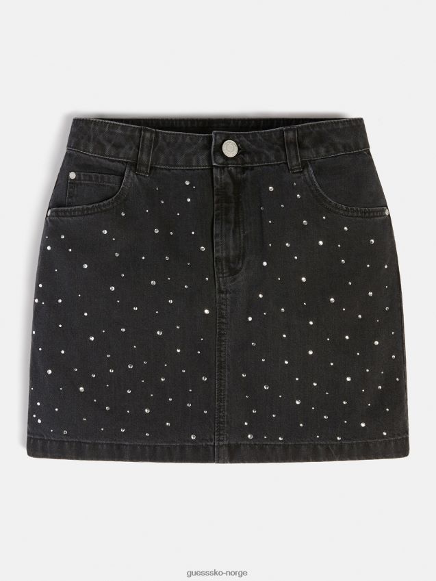 Guess svart denimskjørt svart pike F0LJ801780