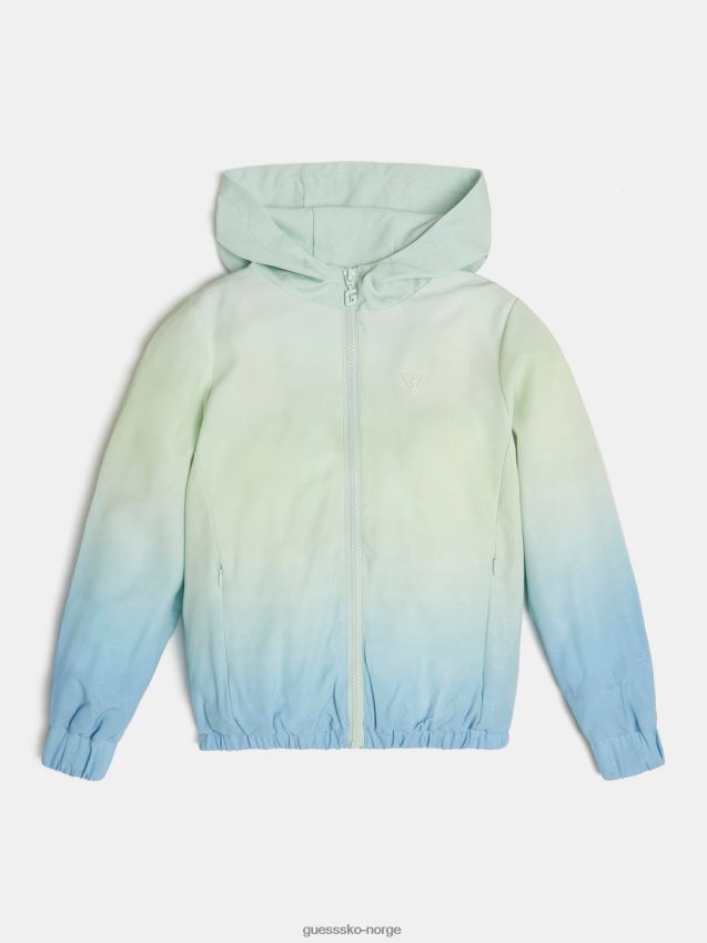 Guess all over 4g logo vindjakke grønn multi grønn multi pike F0LJ801868