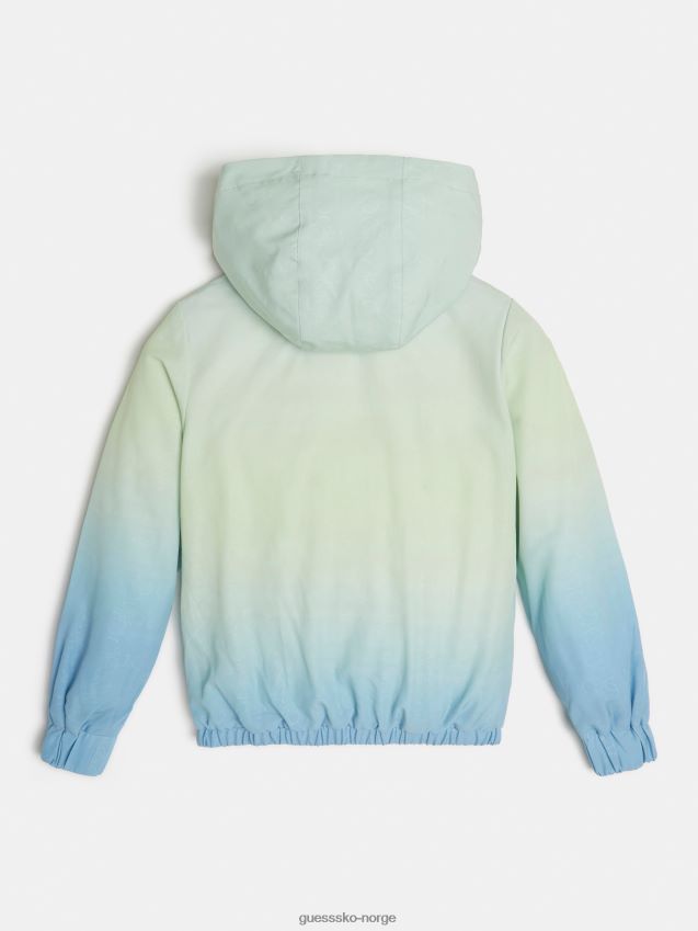 Guess all over 4g logo vindjakke grønn multi grønn multi pike F0LJ801868