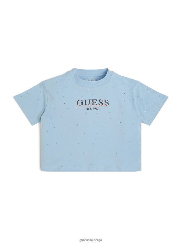 Guess baby sky rhinestone tee (7-14) baby himmel pike F0LJ8011277