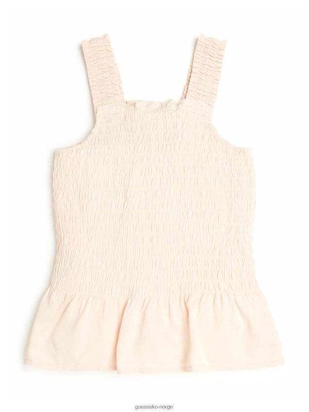 Guess dolly rosa smocked peplum tank (7-14) dolly rosa pike F0LJ8011431