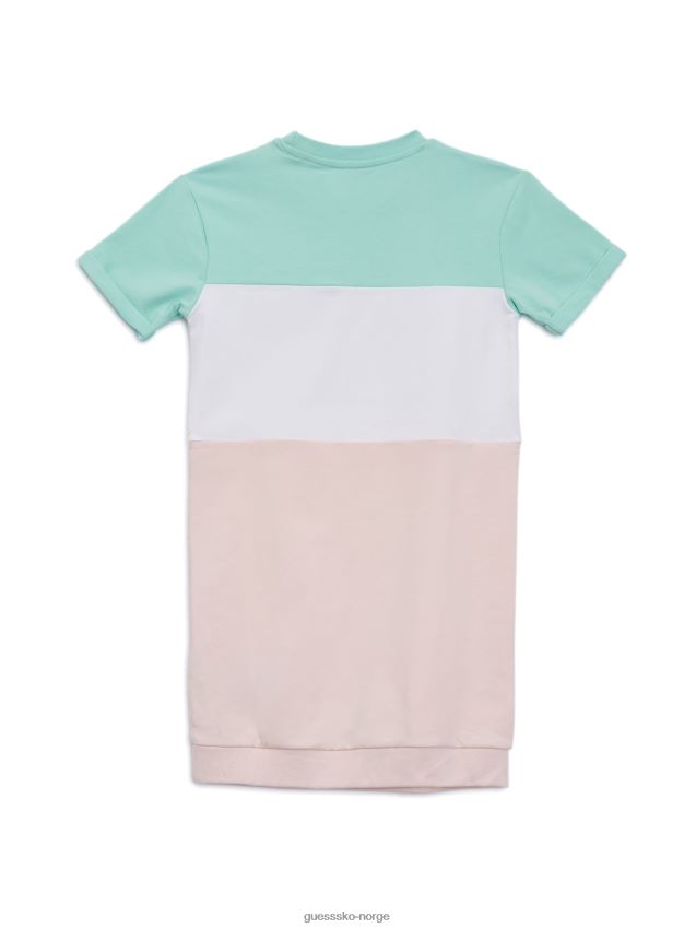 Guess fargeblokk logokjole (7-14) flerfargede sommertoner flerfargede sommertoner pike F0LJ8011234