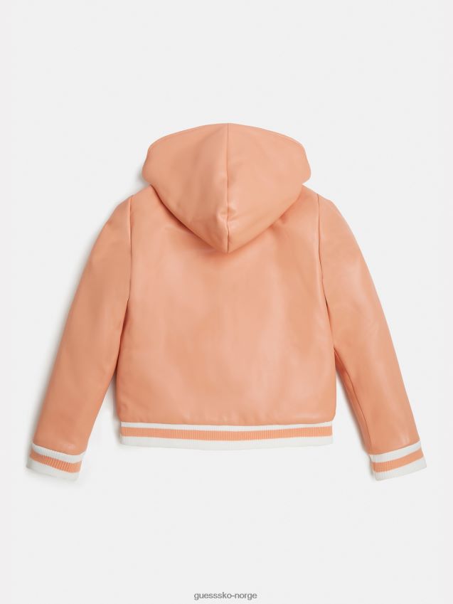 Guess flerfarget bombermønster i fuskepels flerfarget mønster pike F0LJ802052