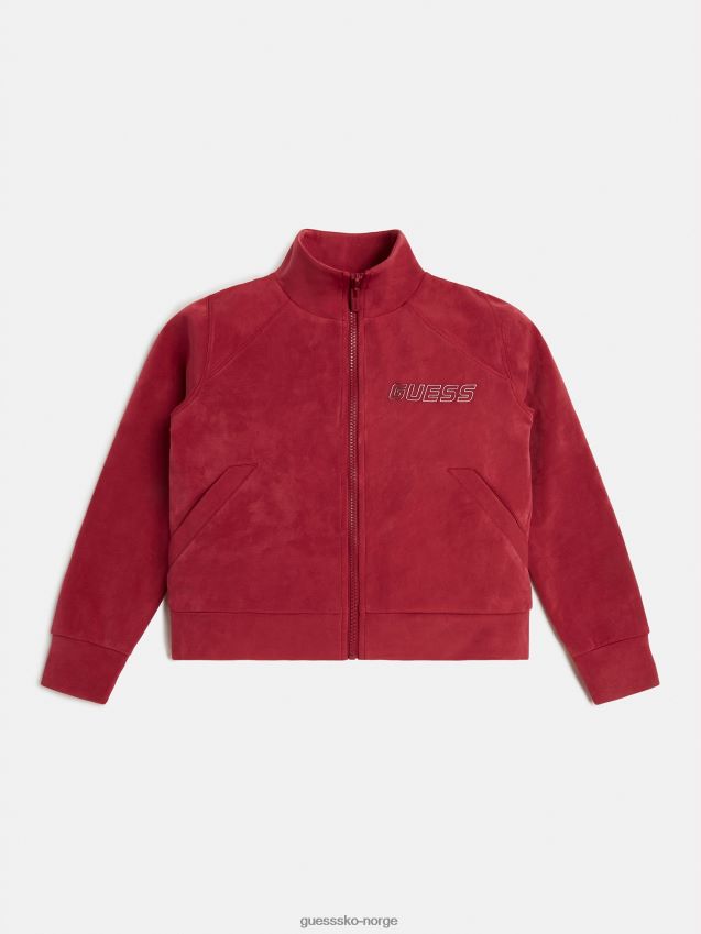 Guess genser med glidelås i lilla lilla pike F0LJ801880