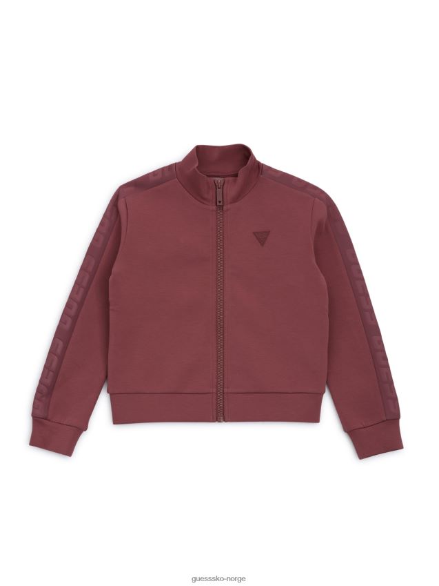 Guess øko monokrom aktiv jakke (4-14) vinkjeller vinkjeller pike F0LJ8011539