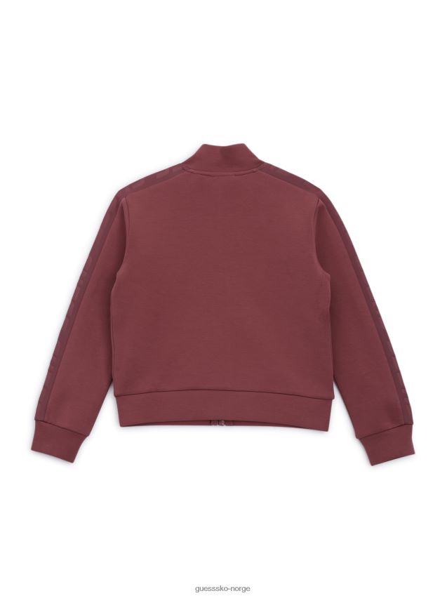 Guess øko monokrom aktiv jakke (4-14) vinkjeller vinkjeller pike F0LJ8011539