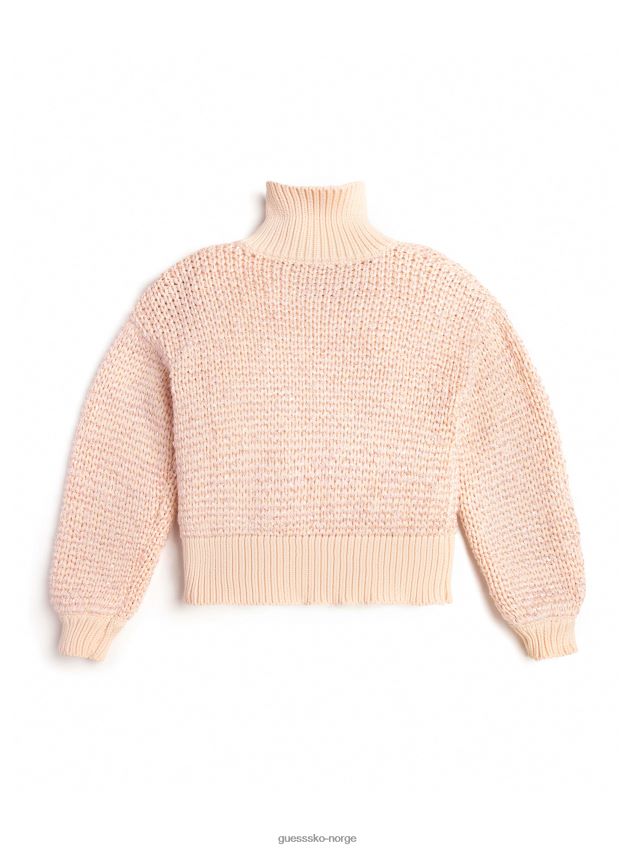 Guess kosmisk vanilje genser med ballongermer (7-16) kosmisk vanilje pike F0LJ8011313