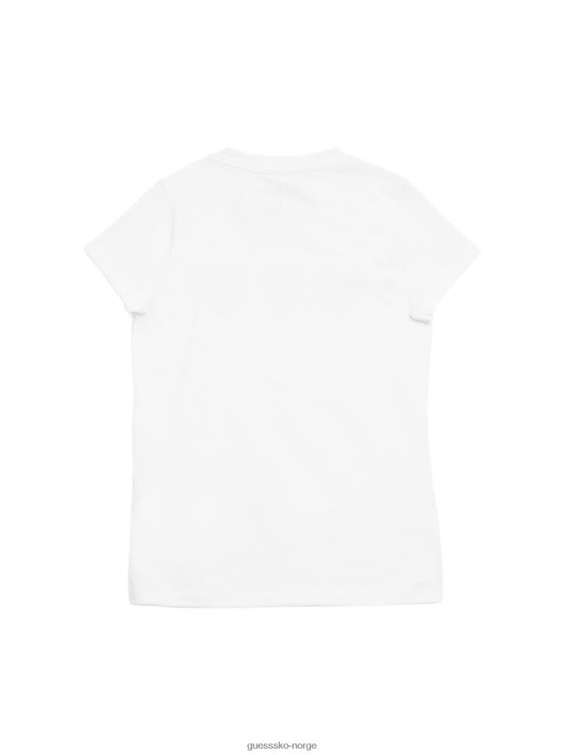 Guess libi hearts t-skjorte (7-14) ren hvit Ren hvit pike F0LJ809055