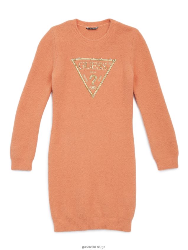 Guess logo genser kjole (7-16) fuji soloppgang fuji soloppgang pike F0LJ8011627