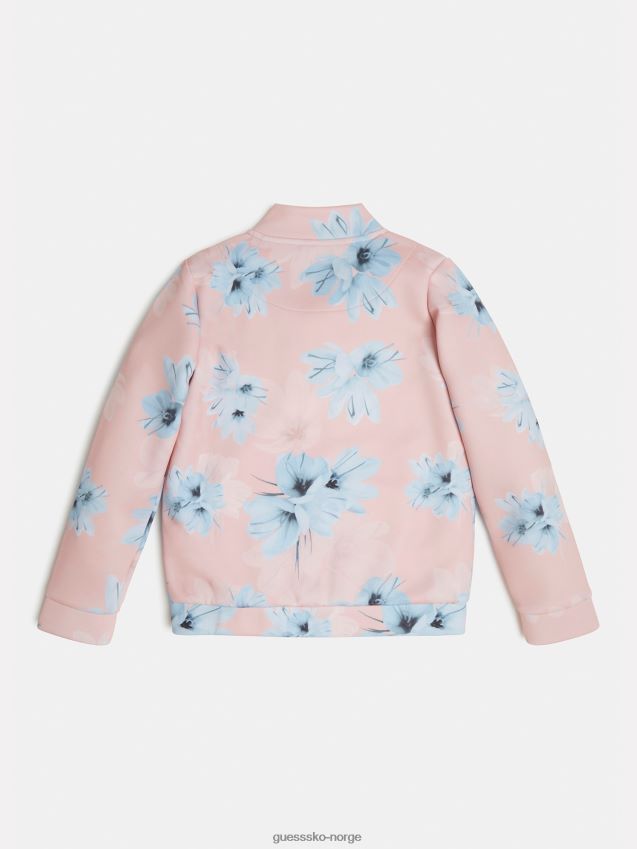 Guess multi rosa genser med all over print multi rosa pike F0LJ801951