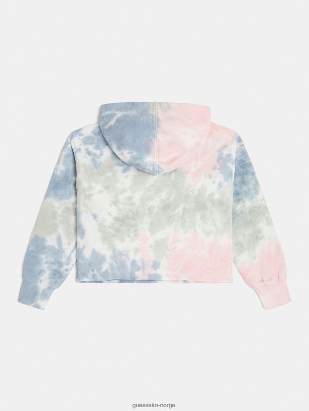 Guess multicolor pattern tye dye sweatshirt flerfarget mønster pike F0LJ801788