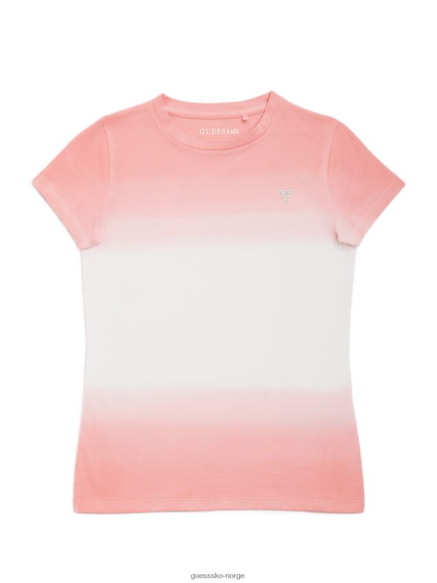 Guess rawley dip-dye tee (7-14) tulipanfarge tulipan skygge pike F0LJ809060