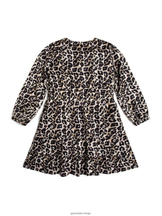 Guess sateng leopardkjole (7-16) s.899 s899 pike F0LJ8011582