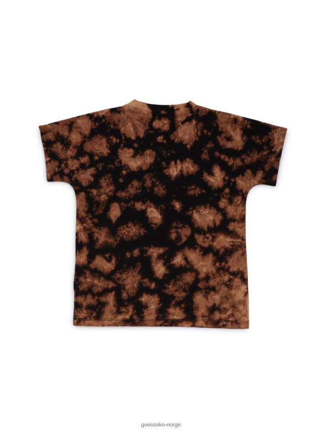 Guess tie-dye logo tee (4-14) tordenvær tie-dye svart tordenvær tie-dye svart pike F0LJ8011569