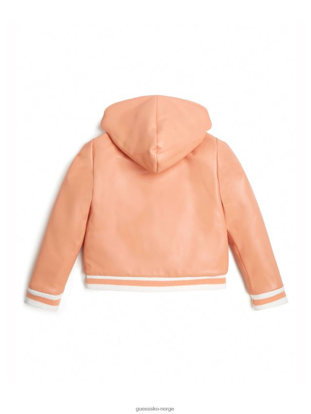 Guess vendbar flyjakke med sommerfugltrykk (7-16) sommerfugltrykk pike F0LJ8011530