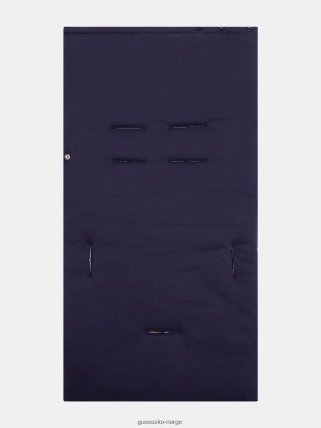 Guess babynest med mørk blå logo foran mørke blå unisex F0LJ802370