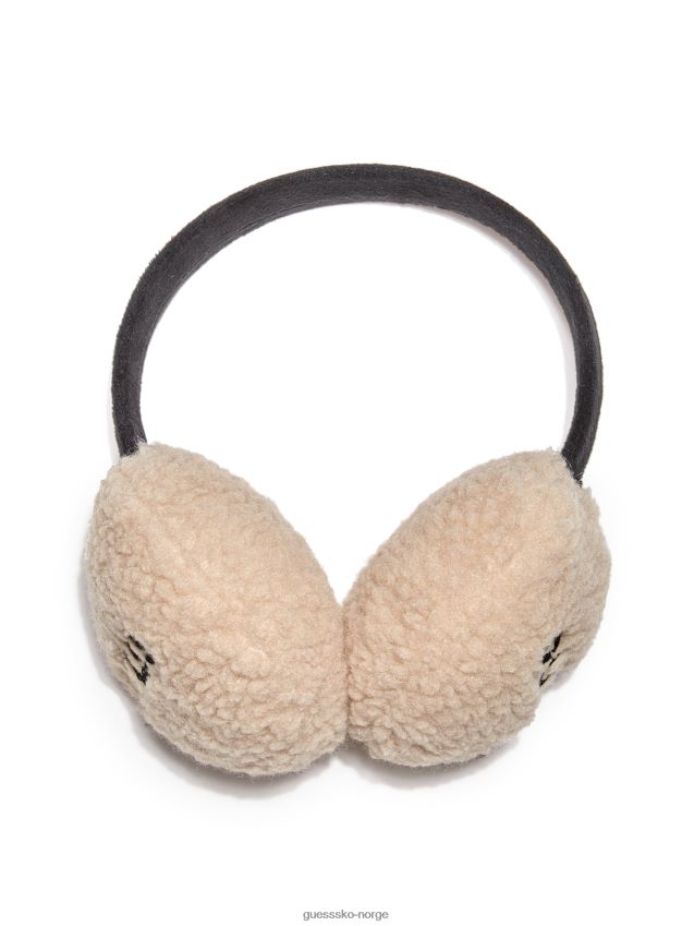 Guess øreklokker med brodert logo svart svart unisex F0LJ808947