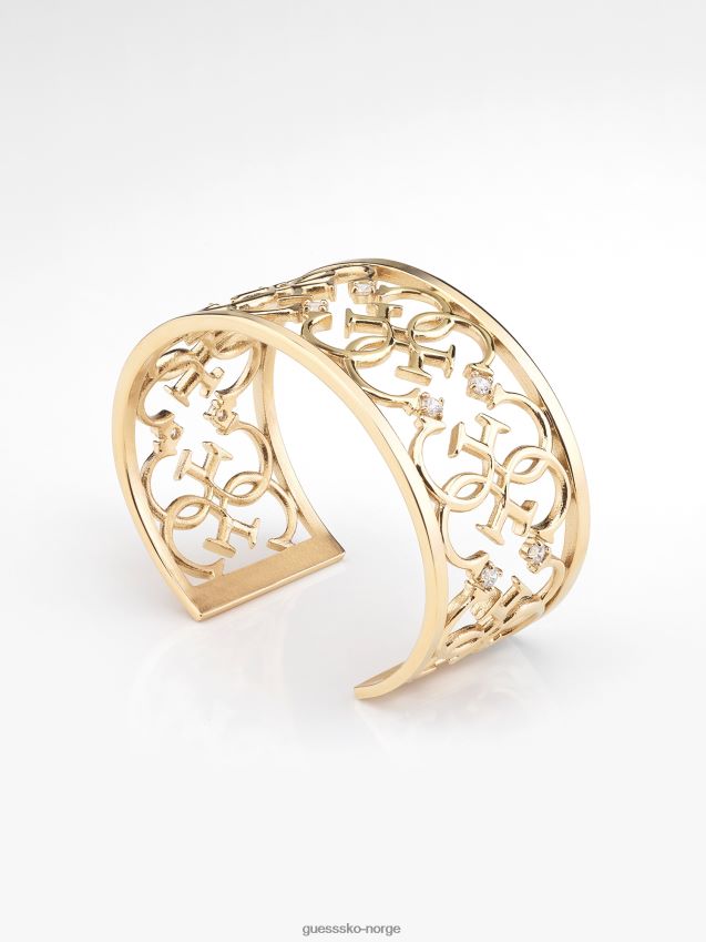 Guess 4g status armbånd multi gull multi gull unisex F0LJ804307