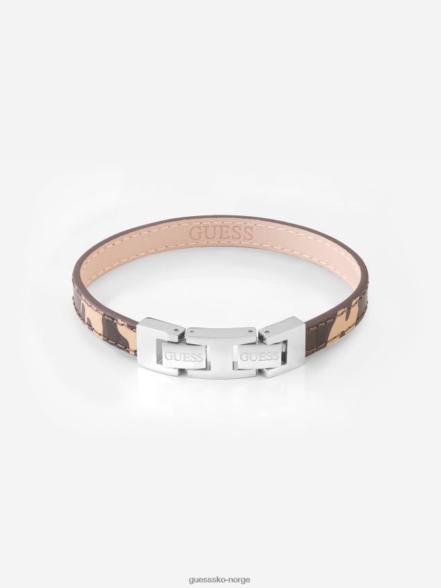 Guess Tuson-armbånd-multi kamuflasje kamuflere unisex F0LJ801650