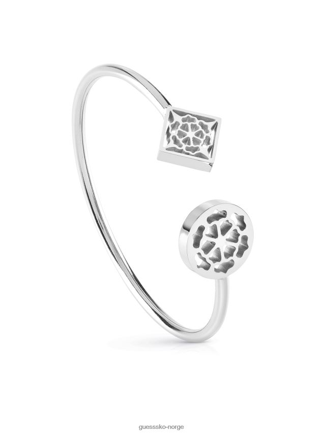 Guess blooming peony' armbånd sølv sølv unisex F0LJ806263