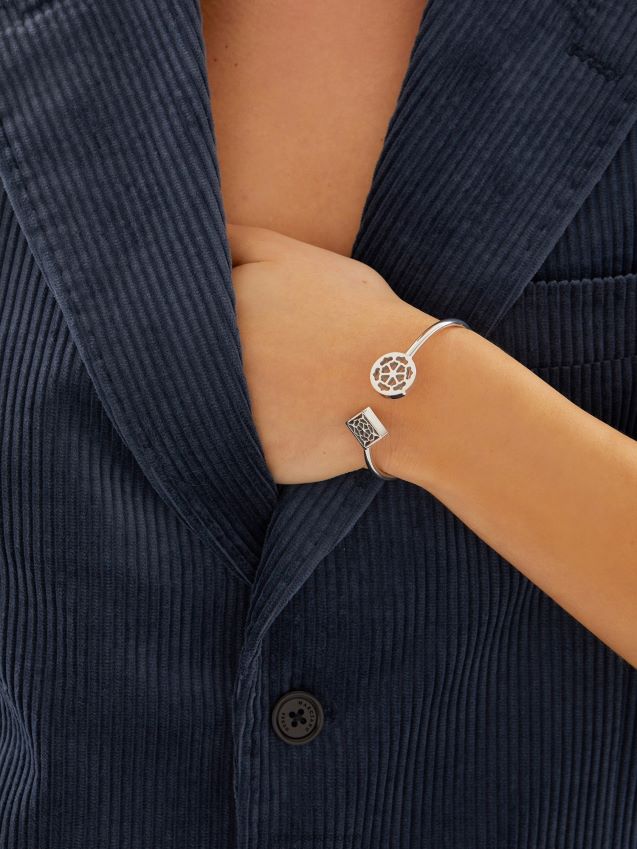 Guess blooming peony\' armbånd sølv sølv unisex F0LJ806263