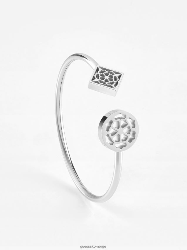 Guess blooming peony\' armbånd sølv sølv unisex F0LJ806263