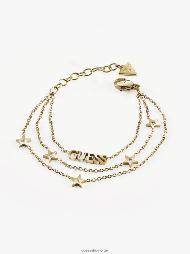 Guess en-stjerne-er-født-armbånd gull gull unisex F0LJ804606