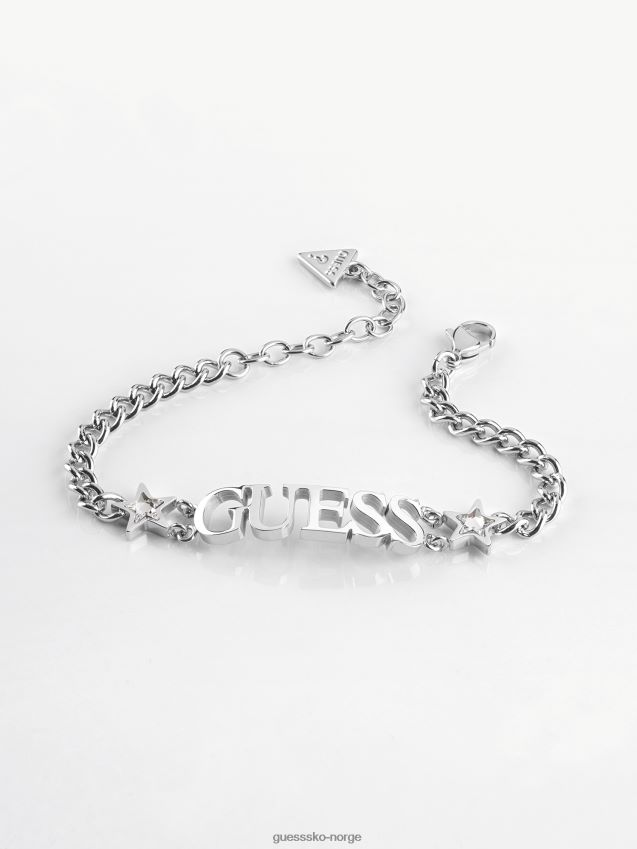 Guess en-stjerne-er-født-armbånd sølv sølv unisex F0LJ804379